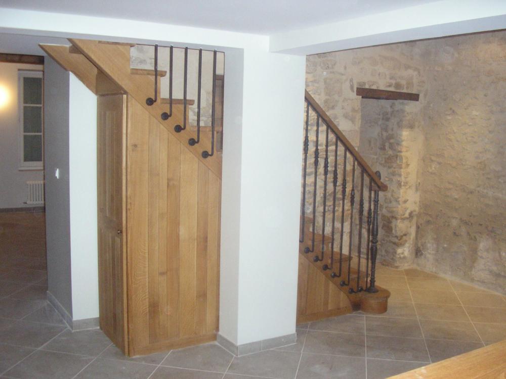 escalier bois senlis
