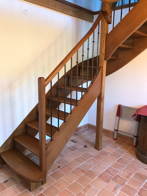 escalier bois Beauvais